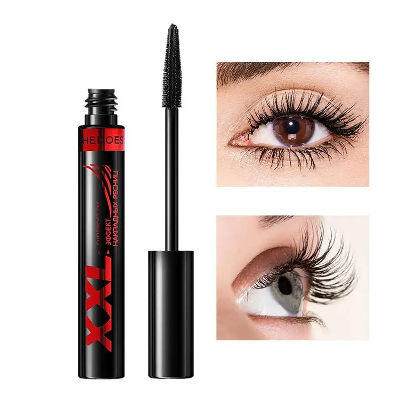 

3D Mascara Lengthening Black Lash Eyelash Extension Eye Lashes Brush Beauty Makeup Long-Wearing Waterproof Super Thick Mascara