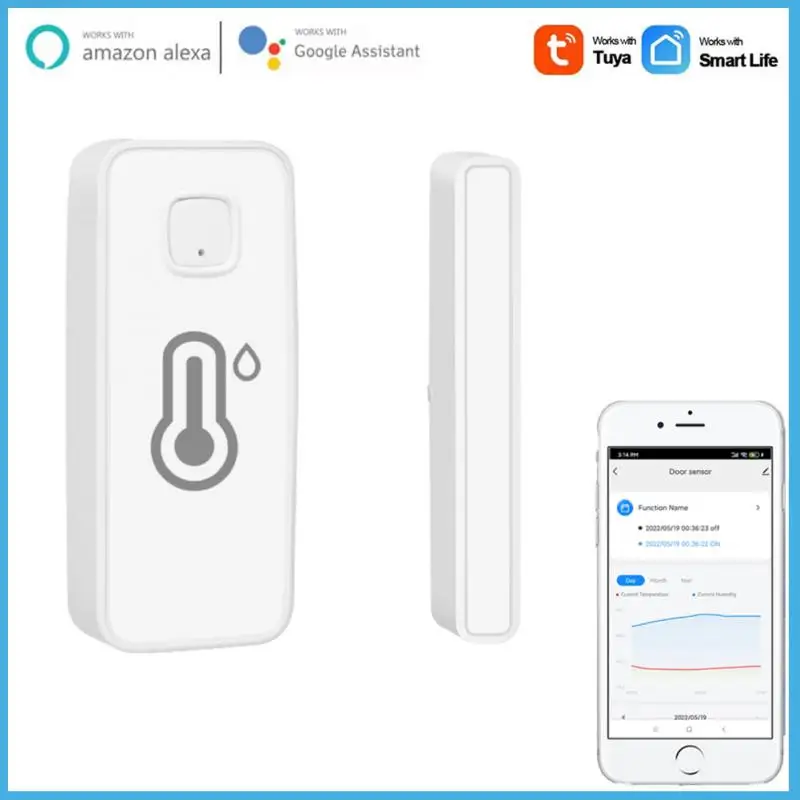 Tuya Zigbee Multifunctional Door And Window Sensor Smart Home 2in 1 Temperature And Humidity Sensor Works With Alexa Google Home
Tuya Zigbee Multifunctional Door And Window Sensor Smart Home 2in 1 Temperature And Humidity Sensor Works With Alexa Google Home