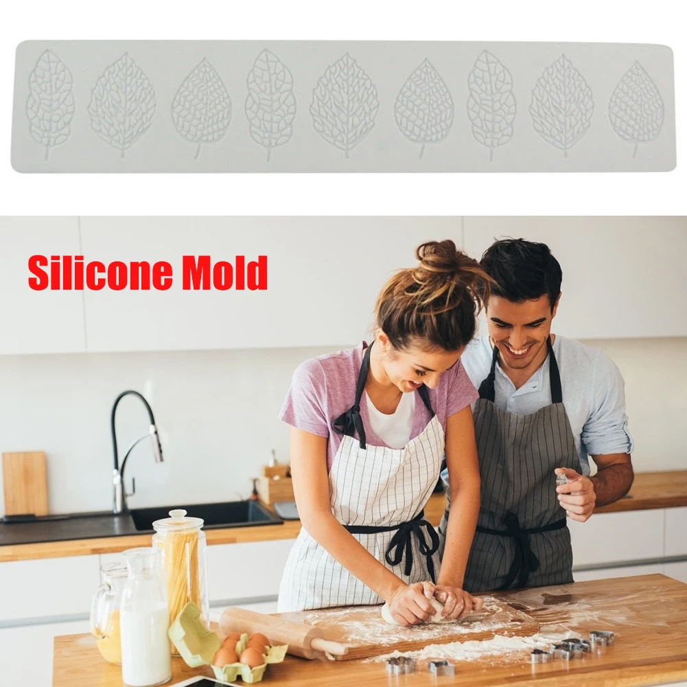 Silicone Cake Fondant Molds Leaf Shape Chocolate Muffin Mousse Cake Mould Dessert DIY Baking Tray Pastry Decoration Tools Kitche
Silicone Cake Fondant Molds Leaf Shape Chocolate Muffin Mousse Cake Mould Dessert DIY Baking Tray Pastry Decoration Tools Kitche