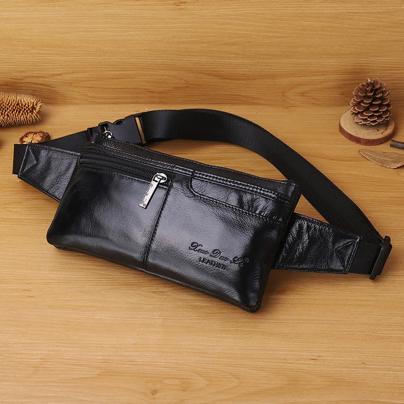 Leather Genuine Man Belt Pouch MultiFunction Chest Bag Cowhide Men Waist Phone Fashion Fanny Pack Male Shoulder
Leather Genuine Man Belt Pouch MultiFunction Chest Bag Cowhide Men Waist Phone Fashion Fanny Pack Male Shoulder