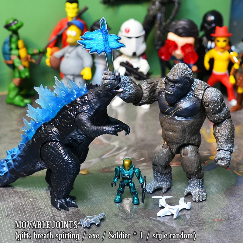 Цветная коробка Подлинная Godzilla Vs. King Kong Механическая змея модель экшн-фигурка игрушка подарок Монстр светящийся
Цветная коробка Подлинная Godzilla Vs. King Kong Механическая змея модель экшн-фигурка игрушка подарок Монстр светящийся