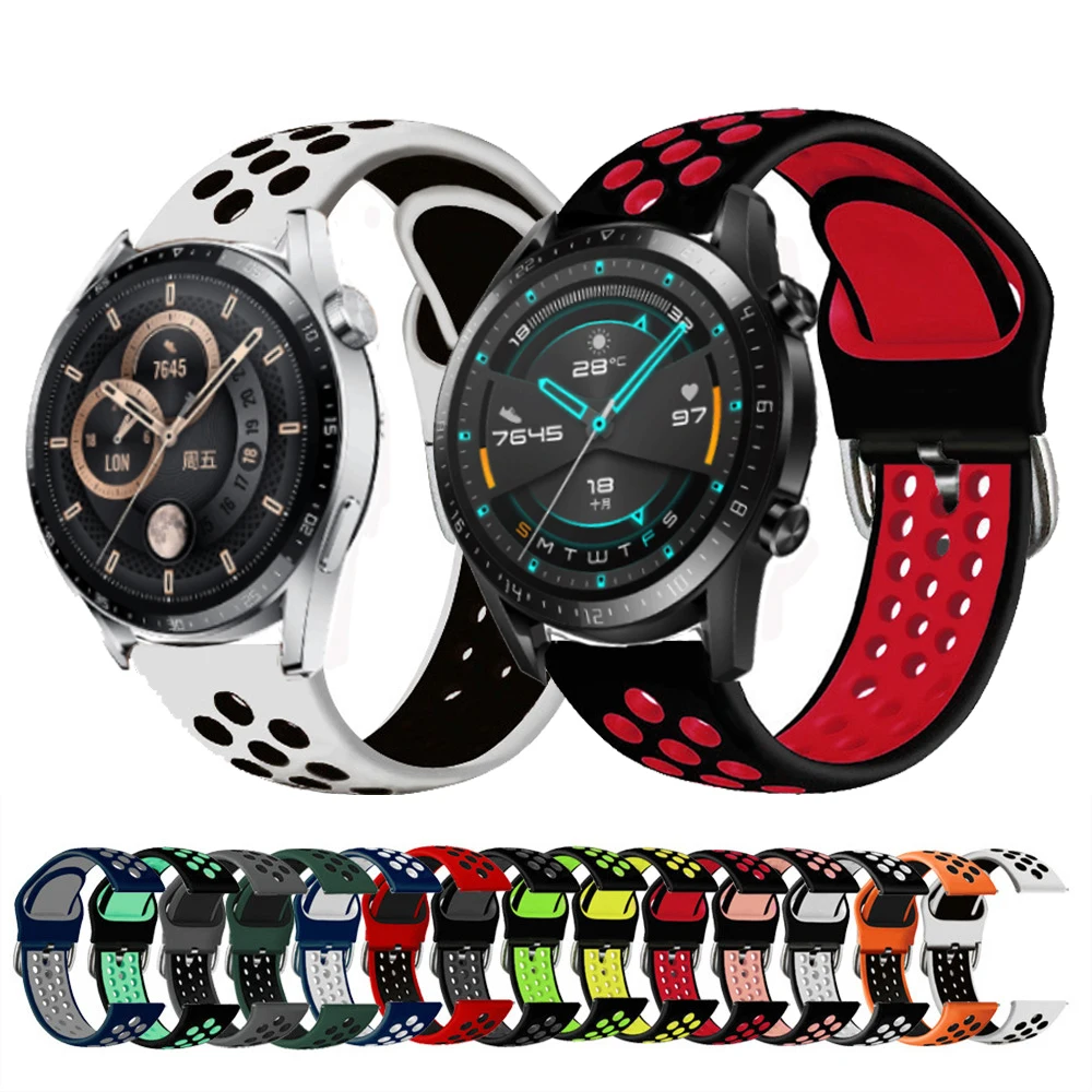 For Huawei Watch GT 2/GT 3 42mm 46mm Watchband 20mm 22mm Quick Fit Silicone Strap For Huawei GT 2E/2 Pro/Runner Sport Bracelet
For Huawei Watch GT 2/GT 3 42mm 46mm Watchband 20mm 22mm Quick Fit Silicone Strap For Huawei GT 2E/2 Pro/Runner Sport Bracelet