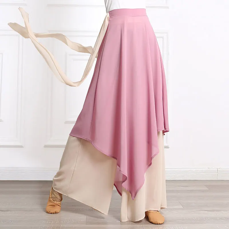 2 Layers Classical Dance Pant Contrast Color Chiffon Wide Leg Plazza Pants China Folk Dancing Skirt Flowy Body Rhyme Outfit XL
2 Layers Classical Dance Pant Contrast Color Chiffon Wide Leg Plazza Pants China Folk Dancing Skirt Flowy Body Rhyme Outfit XL