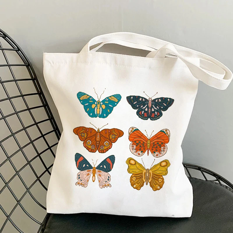 Women's Canvas Shoulder Bag Student Flower Frog Butterfly Women's Handbag Korean Fashion High Capacity Reusable Shopping Bag
Women's Canvas Shoulder Bag Student Flower Frog Butterfly Women's Handbag Korean Fashion High Capacity Reusable Shopping Bag