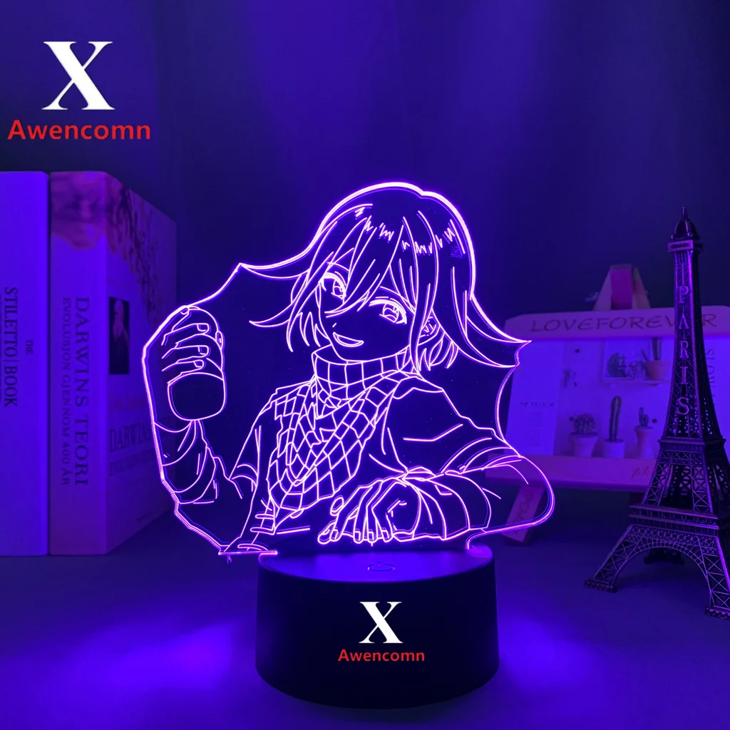 Аниме Светодиодная лампа Danganronpa V3 Kokichi Oma для спальни украшение подарок на день рождения Декор для комнаты манга прикроватный светильник
Аниме Светодиодная лампа Danganronpa V3 Kokichi Oma для спальни украшение подарок на день рождения Декор для комнаты манга прикроватный светильник