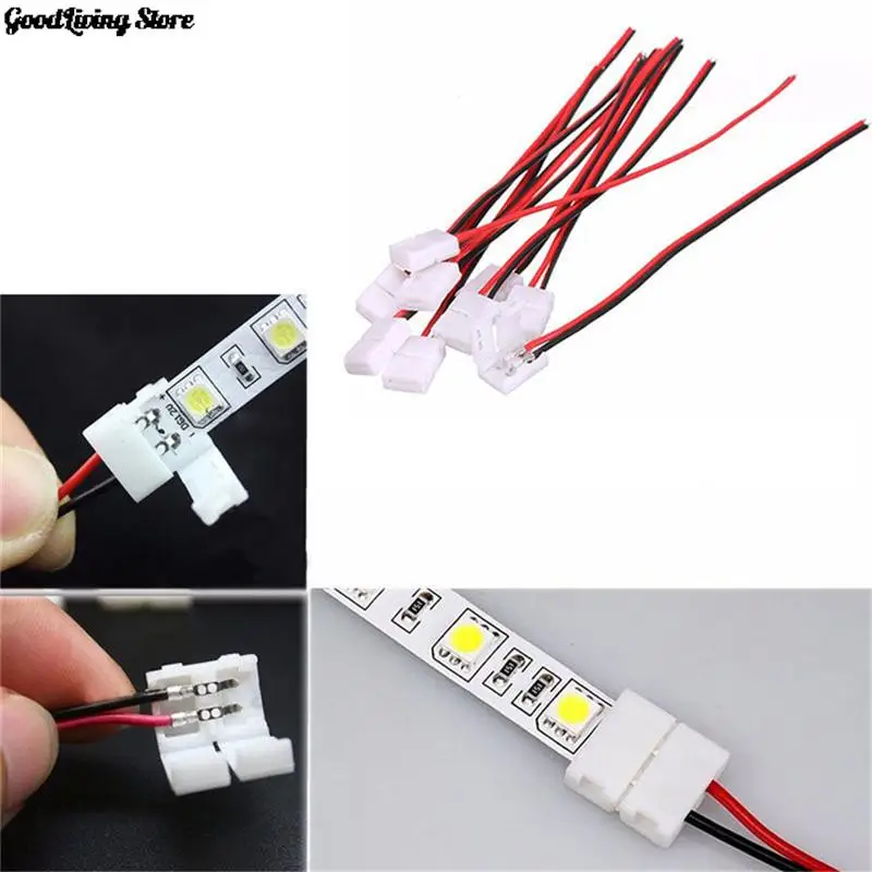 ZLinKJ оптовая продажа 10 шт./лот PCB кабель 2 Pin Светодиодная лента разъемы 3528/5050 8 мм/10 мм ширина PCB лента один цвет адаптер
ZLinKJ оптовая продажа 10 шт./лот PCB кабель 2 Pin Светодиодная лента разъемы 3528/5050 8 мм/10 мм ширина PCB лента один цвет адаптер