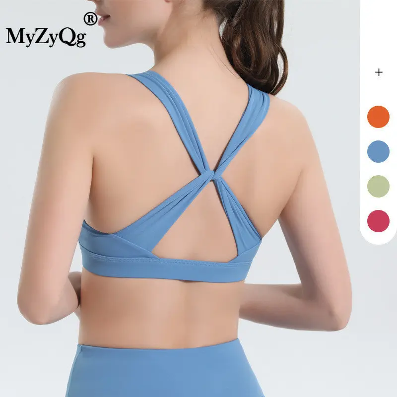 MyZyQg U-neck Sports Underwear Shockproof High Strength Cross Strap Beauty Back Yoga Bra Running Fitness Outside Wear Tank Tops
MyZyQg U-neck Sports Underwear Shockproof High Strength Cross Strap Beauty Back Yoga Bra Running Fitness Outside Wear Tank Tops
