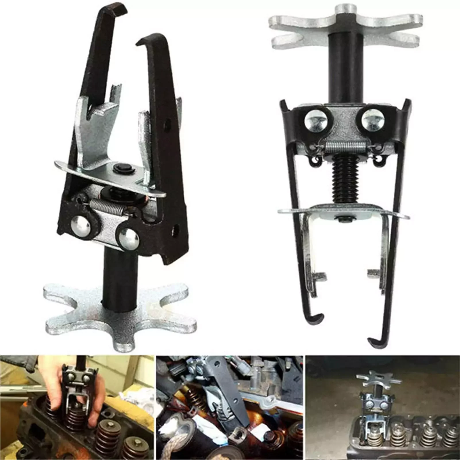 Universal Overhead Valve Spring Compressor Removal Install Tool Dial AdjustmentFor Engines Seal Keeper Seal Replacement Assemble
Universal Overhead Valve Spring Compressor Removal Install Tool Dial AdjustmentFor Engines Seal Keeper Seal Replacement Assemble