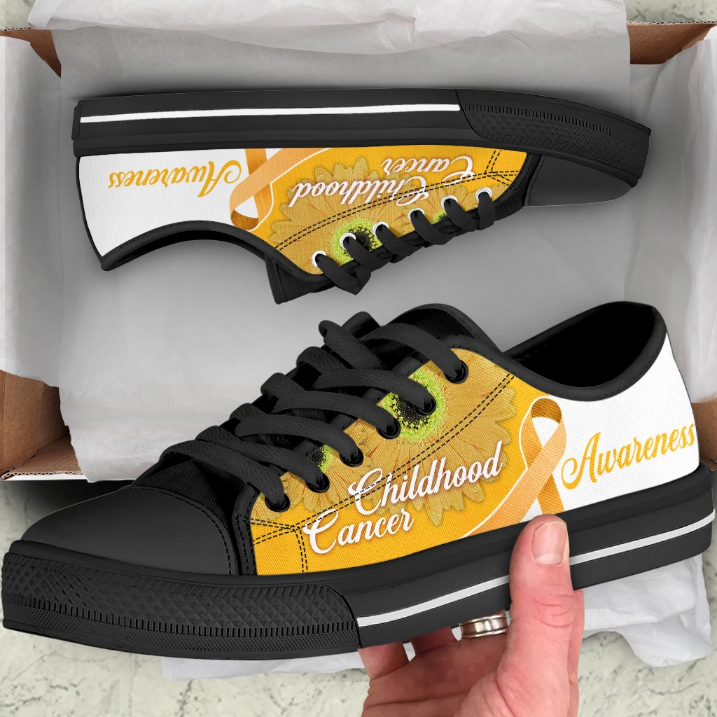 ELVISWORDS Childhood Cancer Awareness Print Teen Girls High Quality Casual Shoes for Women Men Low Top Sneakers tenis feminino
ELVISWORDS Childhood Cancer Awareness Print Teen Girls High Quality Casual Shoes for Women Men Low Top Sneakers tenis feminino