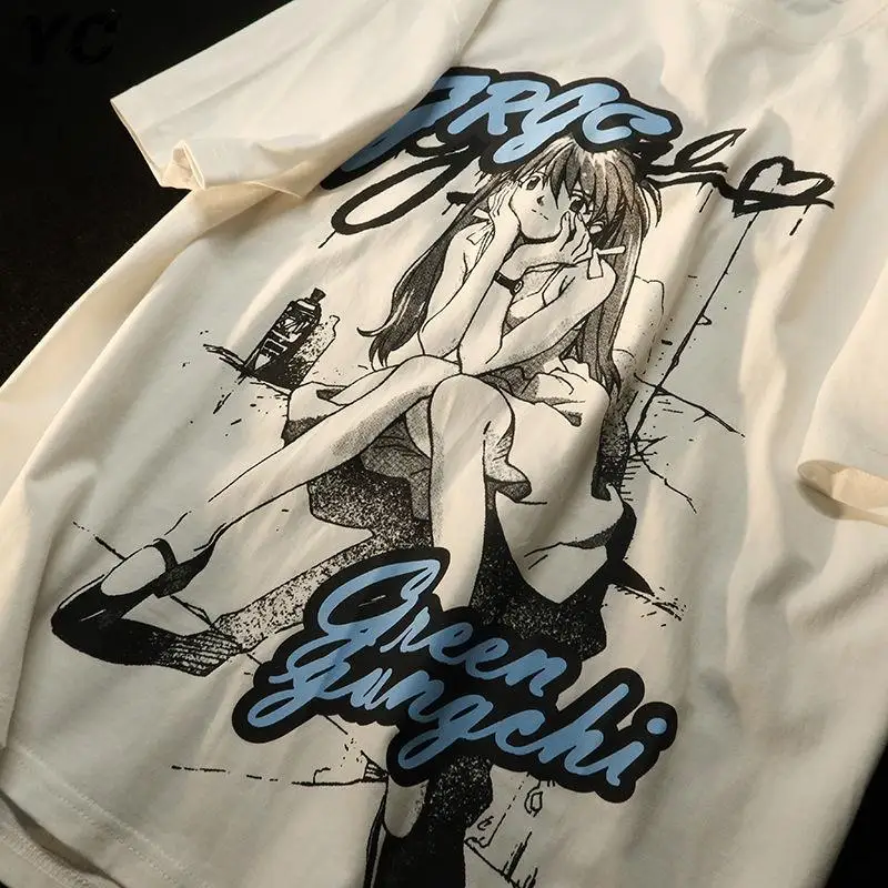Harajuku Retro Female T Shirt Unisex Hip Hop Streetwear T-shirt Japanese Style Anime Girls Cartoon Gothic Print Male Summer Tops
Harajuku Retro Female T Shirt Unisex Hip Hop Streetwear T-shirt Japanese Style Anime Girls Cartoon Gothic Print Male Summer Tops