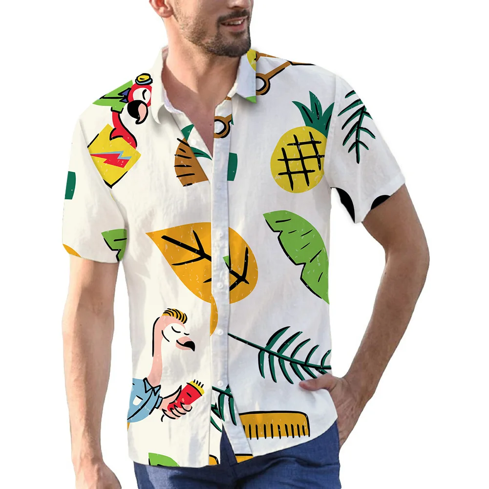 Summer Hawaiian Shirts Fruit 3d Print Shirt Men Women Fashion Strange Pattern Single-Breasted Short Sleeve Blouse Mens Clothing
Summer Hawaiian Shirts Fruit 3d Print Shirt Men Women Fashion Strange Pattern Single-Breasted Short Sleeve Blouse Mens Clothing