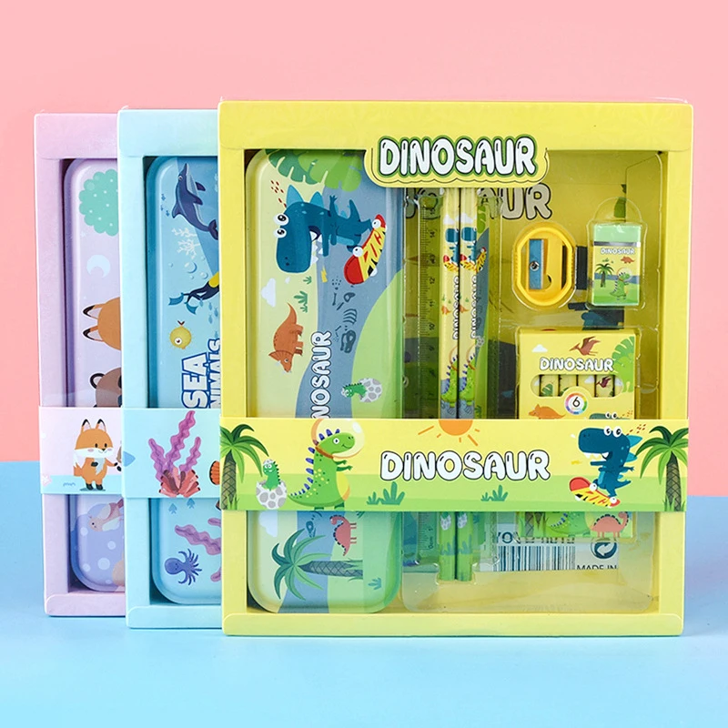 1Set Kawaii Stationery Set Anime Pencil Case Crayon Ruler Eraser Sharpener Student Supplies Set Children Birthday Party Gifts
1Set Kawaii Stationery Set Anime Pencil Case Crayon Ruler Eraser Sharpener Student Supplies Set Children Birthday Party Gifts