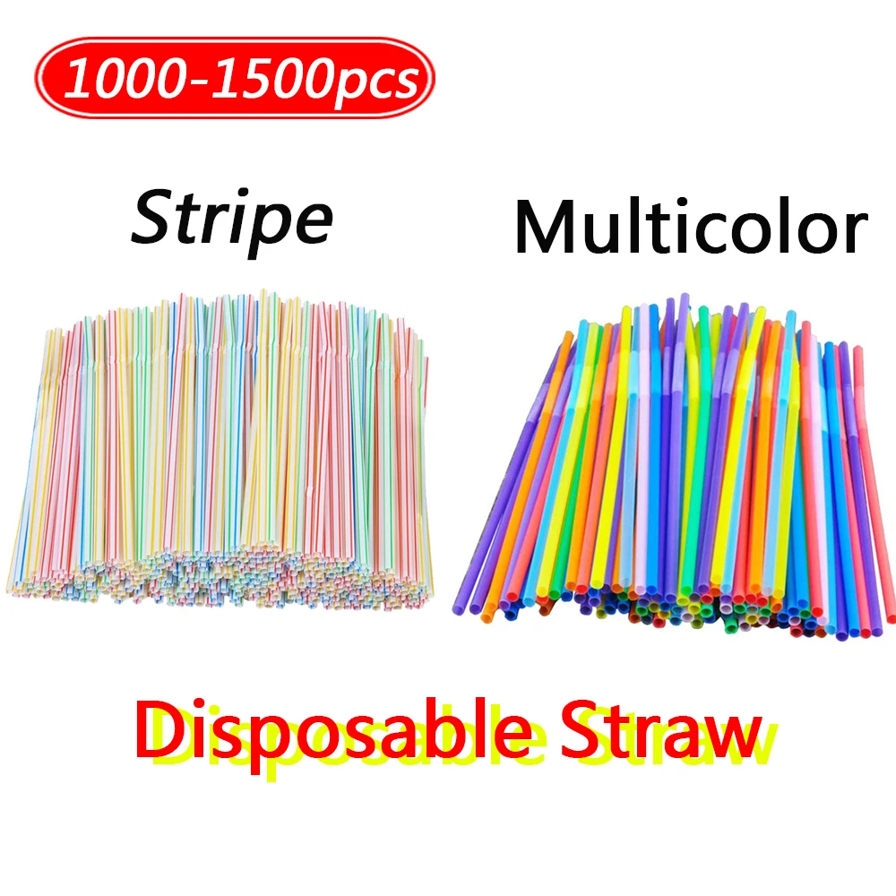 1000-1500Pcs Disposable Straws Tableware Drink Tube Cocktail Accessories Elbow Plastic Straw Long For Kitchen Beverage Drinks
1000-1500Pcs Disposable Straws Tableware Drink Tube Cocktail Accessories Elbow Plastic Straw Long For Kitchen Beverage Drinks