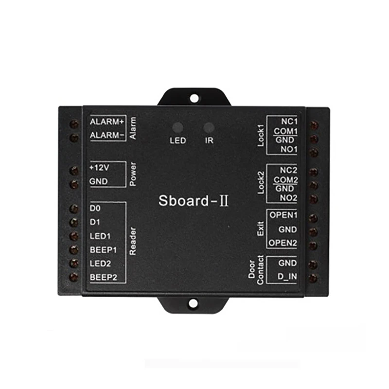 Sboard-II WIFI Mini Two Door Access Control Board Data Can Be Transferred Connect With Any Reader Wiegand 26-37 Output
Sboard-II WIFI Mini Two Door Access Control Board Data Can Be Transferred Connect With Any Reader Wiegand 26-37 Output