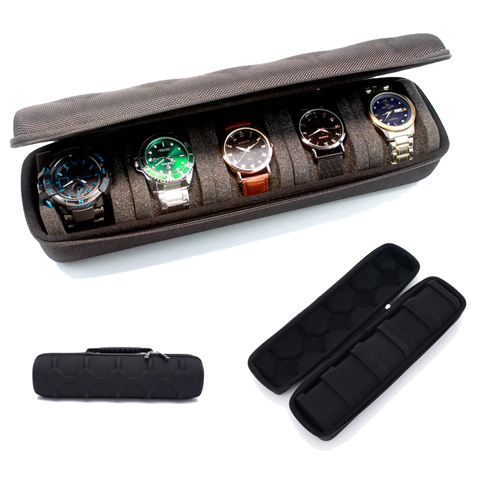 1/3/5 слотов коробка для часов Коллекционная сумка для хранения браслетов портативная дорожная сумка для часов органайзер для украшений противоударный
1/3/5 слотов коробка для часов Коллекционная сумка для хранения браслетов портативная дорожная сумка для часов органайзер для украшений противоударный