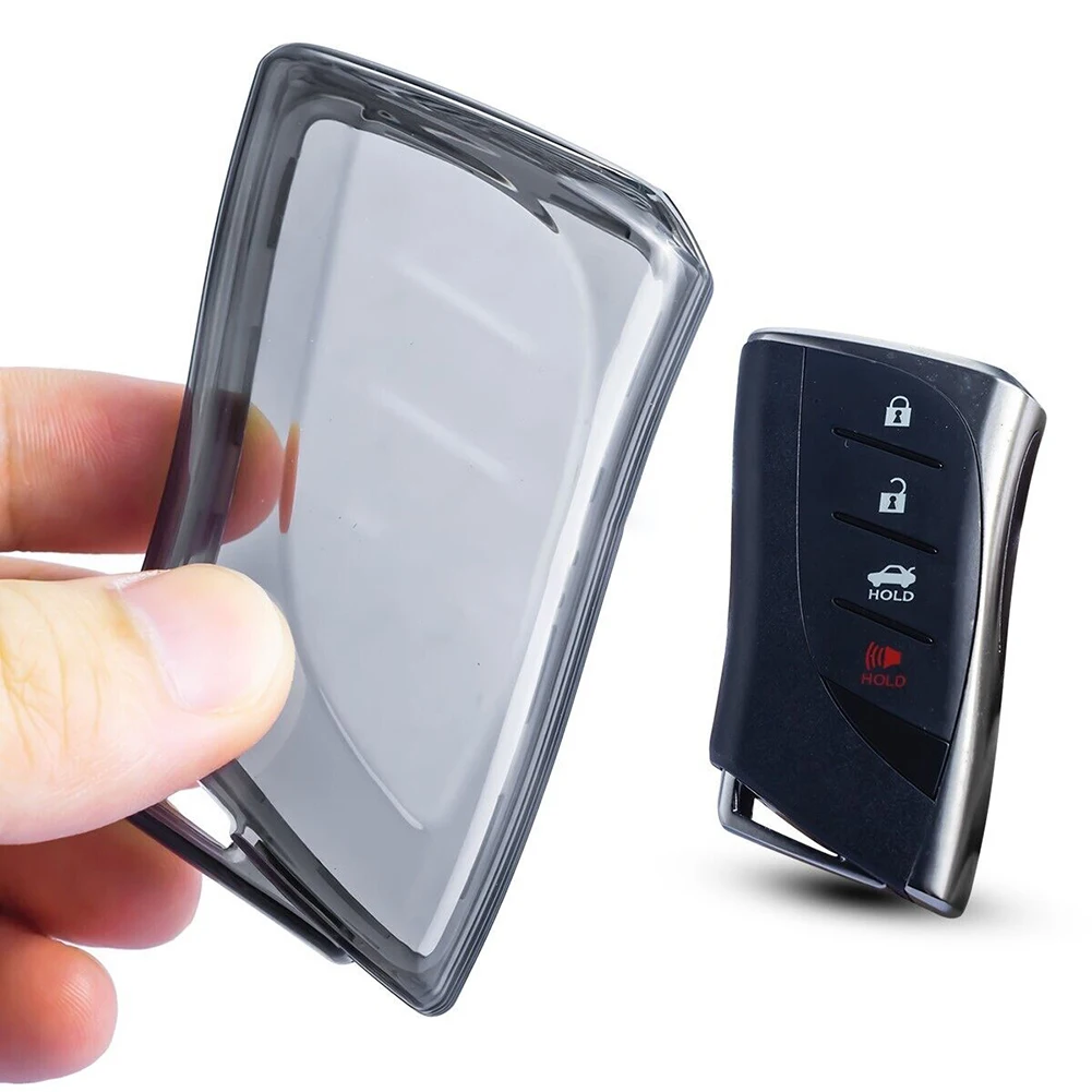 Transparent Black Car Key Fob Cover Case Holder For Lexus ES NX RX UX LC LX LS Key Shell Protector Interior Accessories
Transparent Black Car Key Fob Cover Case Holder For Lexus ES NX RX UX LC LX LS Key Shell Protector Interior Accessories