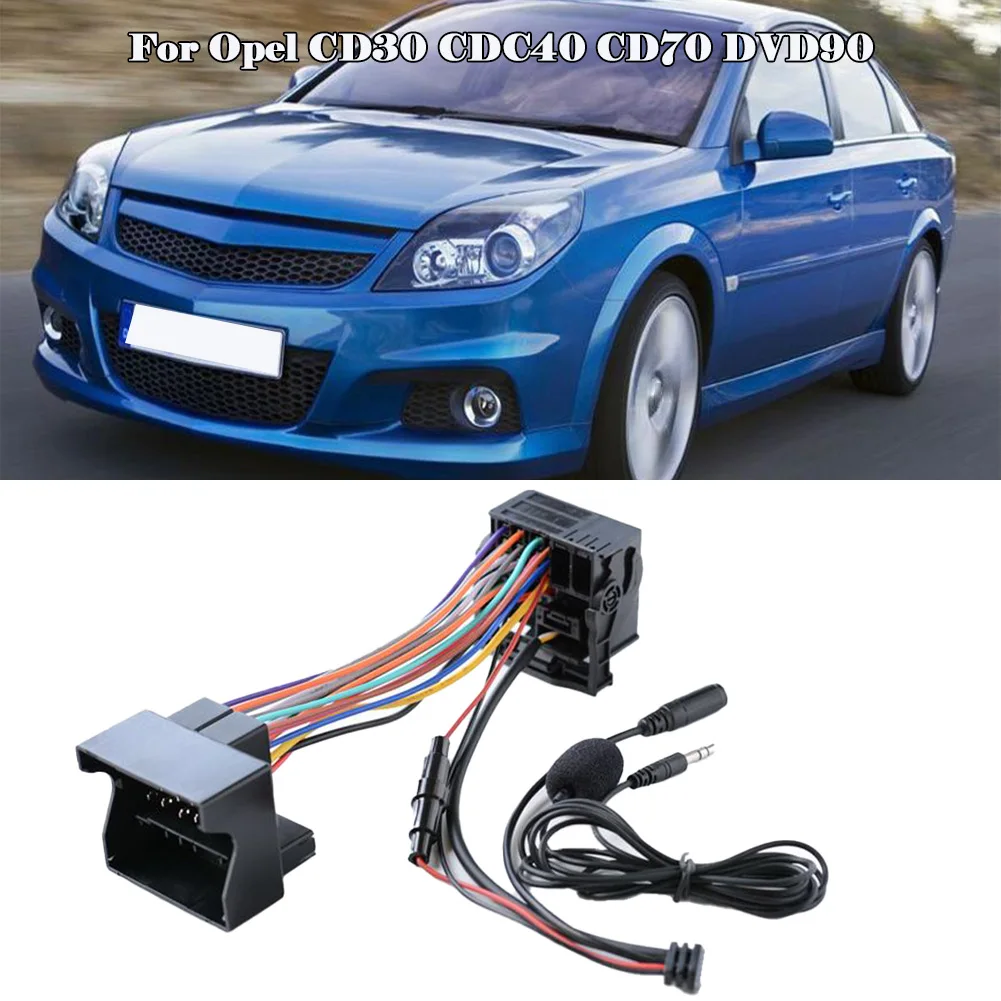 1 X Audio Cable +1 X Microphone Bluetooth-compatible Version 5.0 Audio AUX Cable Adapter Clear Sound For Opel CD30 CDC40 CD70
1 X Audio Cable +1 X Microphone Bluetooth-compatible Version 5.0 Audio AUX Cable Adapter Clear Sound For Opel CD30 CDC40 CD70