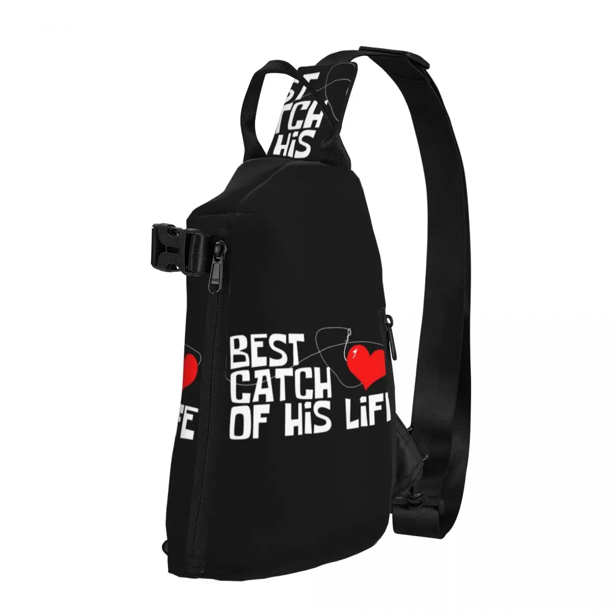 Best Catch Of His Life Heart Shoulder Bags Fishing Casual Chest Bag Hiking Streetwear Sling Bag University Custom Crossbody Bags
Best Catch Of His Life Heart Shoulder Bags Fishing Casual Chest Bag Hiking Streetwear Sling Bag University Custom Crossbody Bags