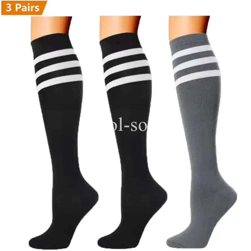 3 Pairs Lot Pack Women Men Compression Socks Stockings Soccer Anti Fatigue Running Nurse Climbing Compression Cycling Socks
3 Pairs Lot Pack Women Men Compression Socks Stockings Soccer Anti Fatigue Running Nurse Climbing Compression Cycling Socks