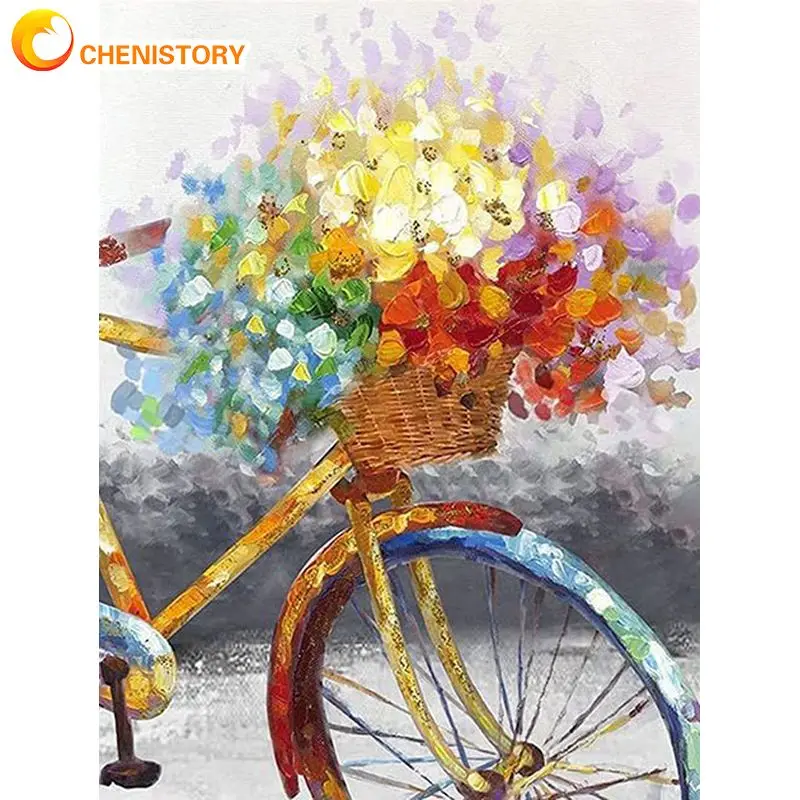 CHENISTORY Crystal Diamond Painting Kill Time Flowers Bicycles Handmade Diy Gift Paint Set For Adults Kids Mosaic Painting
CHENISTORY Crystal Diamond Painting Kill Time Flowers Bicycles Handmade Diy Gift Paint Set For Adults Kids Mosaic Painting