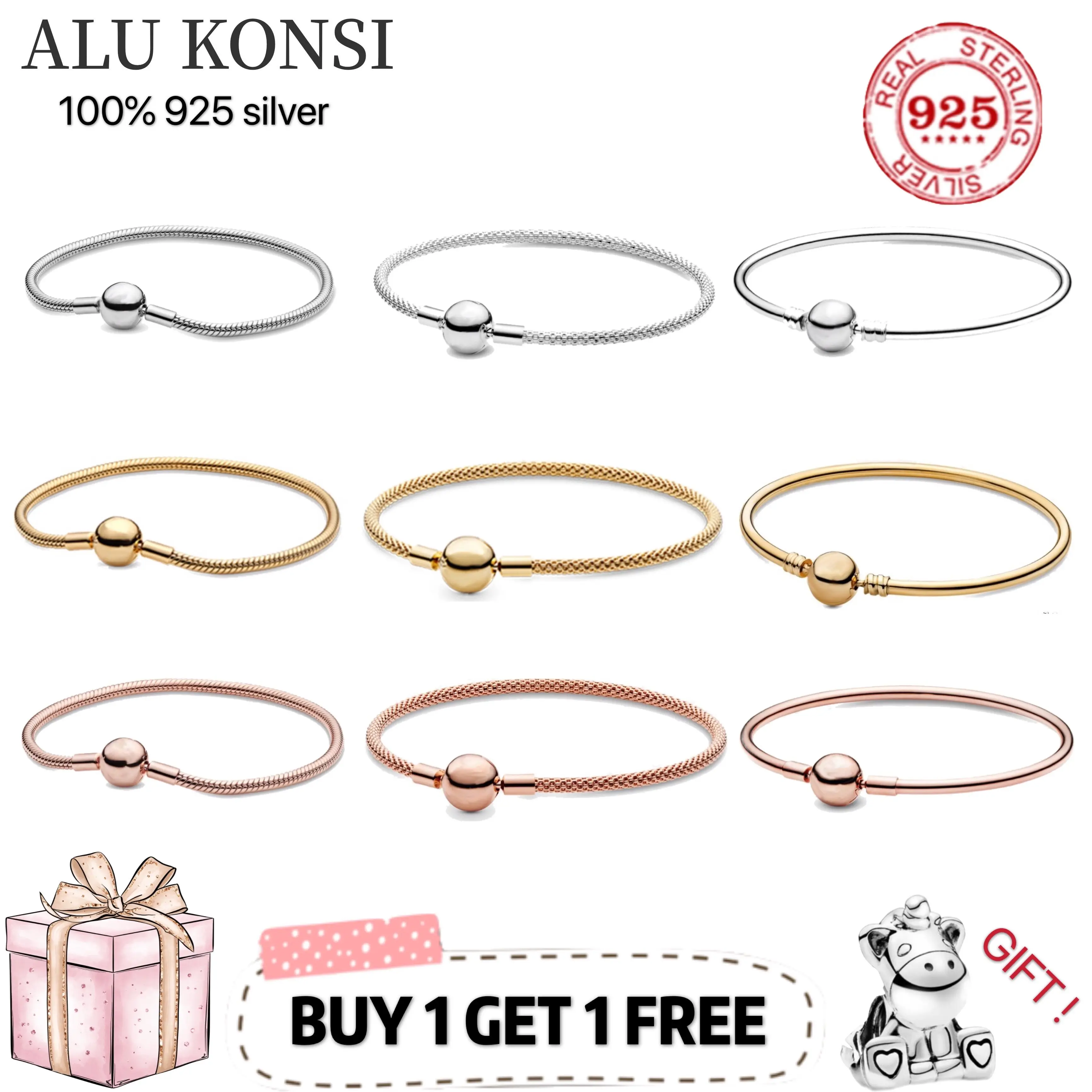 New Hot Sale 100% luxury 925 Sterling Silver pan Bracelet for Women Fit Original Design Charms Bangle DIY high quality Jewelry
New Hot Sale 100% luxury 925 Sterling Silver pan Bracelet for Women Fit Original Design Charms Bangle DIY high quality Jewelry