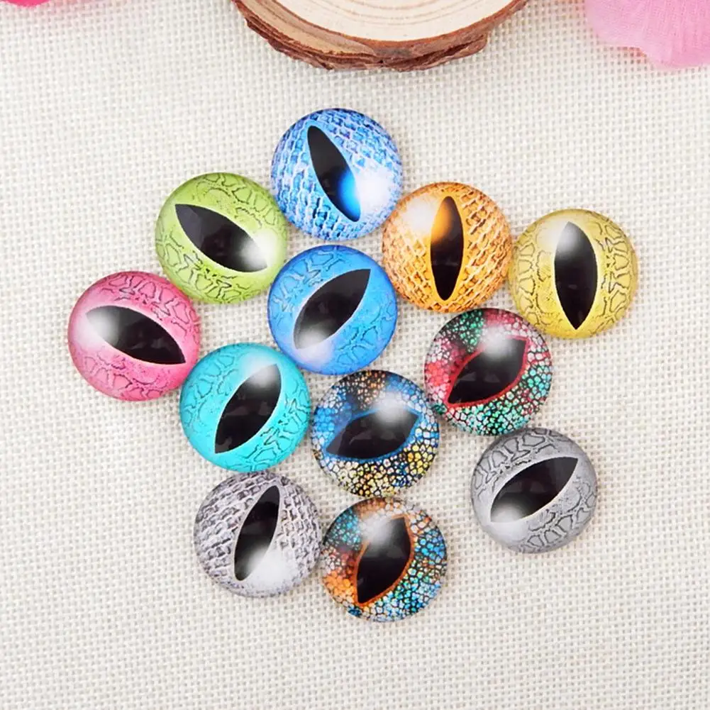 100pcs Glass Dolls Eyes 10mm Animal Snake Devil Eye Diy Crafts For Puppets Clay Doll Making Sculptures Props
100pcs Glass Dolls Eyes 10mm Animal Snake Devil Eye Diy Crafts For Puppets Clay Doll Making Sculptures Props