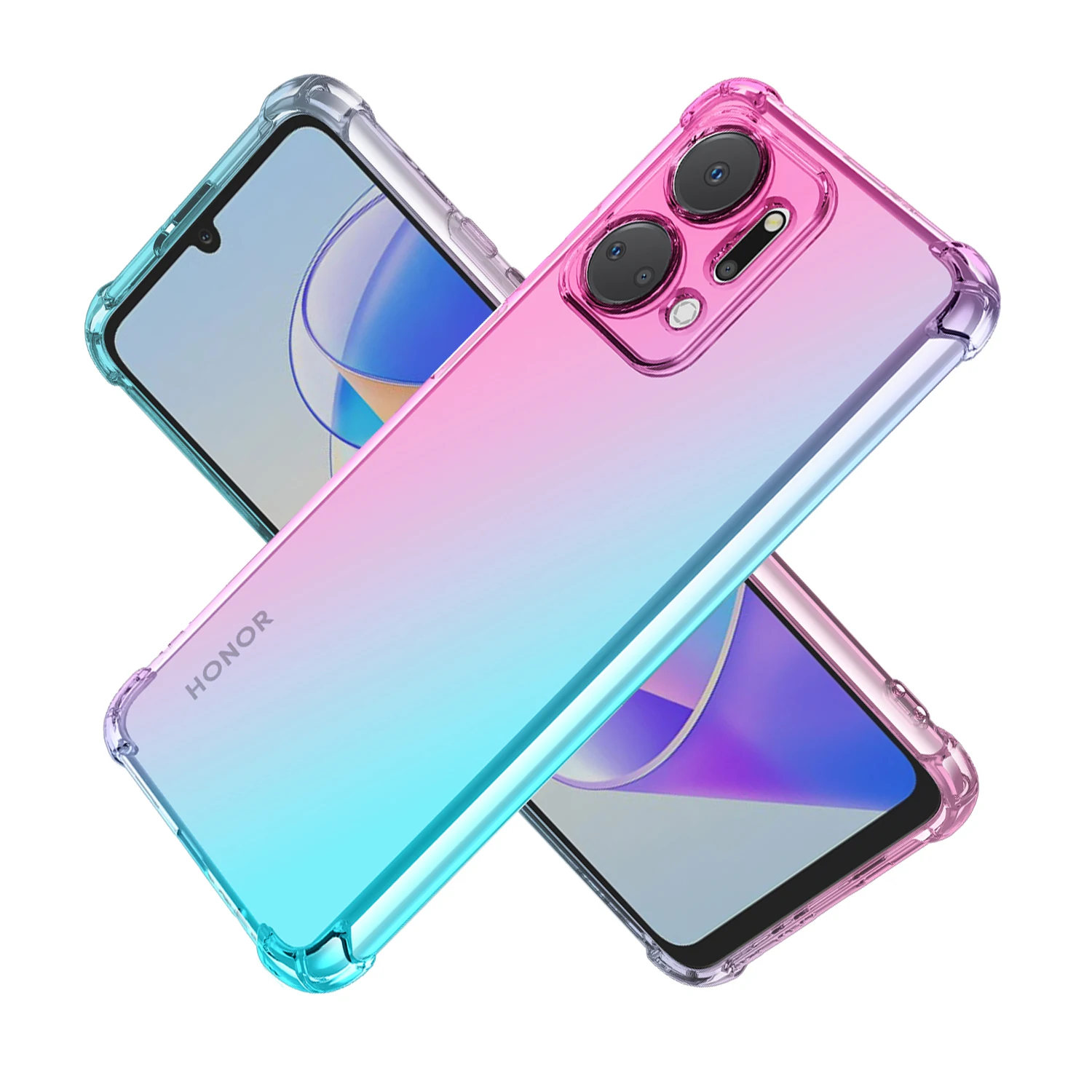 Case for Honor X7A / Honor X9A / Honor X5 Clear Cute Gradient Slim Anti Scratch Flexible TPU Shockproof Phone Cover
Case for Honor X7A / Honor X9A / Honor X5 Clear Cute Gradient Slim Anti Scratch Flexible TPU Shockproof Phone Cover