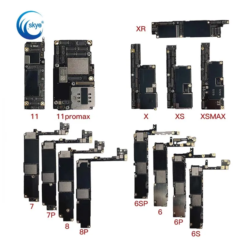 Полная плохая материнская плата для iPhone 11Promax 11Pro Xsmax XR XS 8P 8G 7P 7G 6sp 6P 6G логическая плата отключение питания Ремонт практика
Полная плохая материнская плата для iPhone 11Promax 11Pro Xsmax XR XS 8P 8G 7P 7G 6sp 6P 6G логическая плата отключение питания Ремонт практика