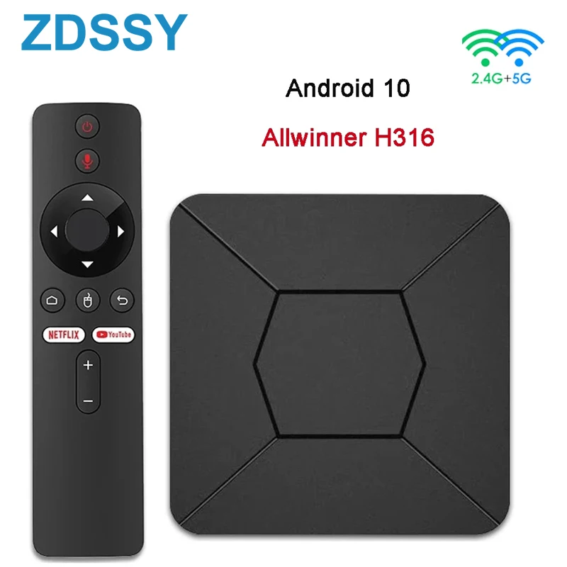 ТВ-приставка ZDSSY iATV Q5 на базе Android 10,0, ТВ-приставка Allwinner H316 BT5.0, 4K, HD, 2,4G/стандартная, двойной Wi-Fi, смарт-приставка, медиаплеер 2 ГБ, 8 Гб
ТВ-приставка ZDSSY iATV Q5 на базе Android 10,0, ТВ-приставка Allwinner H316 BT5.0, 4K, HD, 2,4G/стандартная, двойной Wi-Fi, смарт-приставка, медиаплеер 2 ГБ, 8 Гб