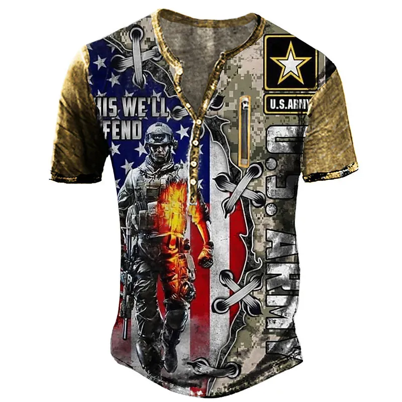 Summer Men's Cotton V Neck Button T Shirt Amercian Flag Print Loose Short Sleeve Tops Oversized T-shirt Men Clothing EU Size 5XL
Summer Men's Cotton V Neck Button T Shirt Amercian Flag Print Loose Short Sleeve Tops Oversized T-shirt Men Clothing EU Size 5XL