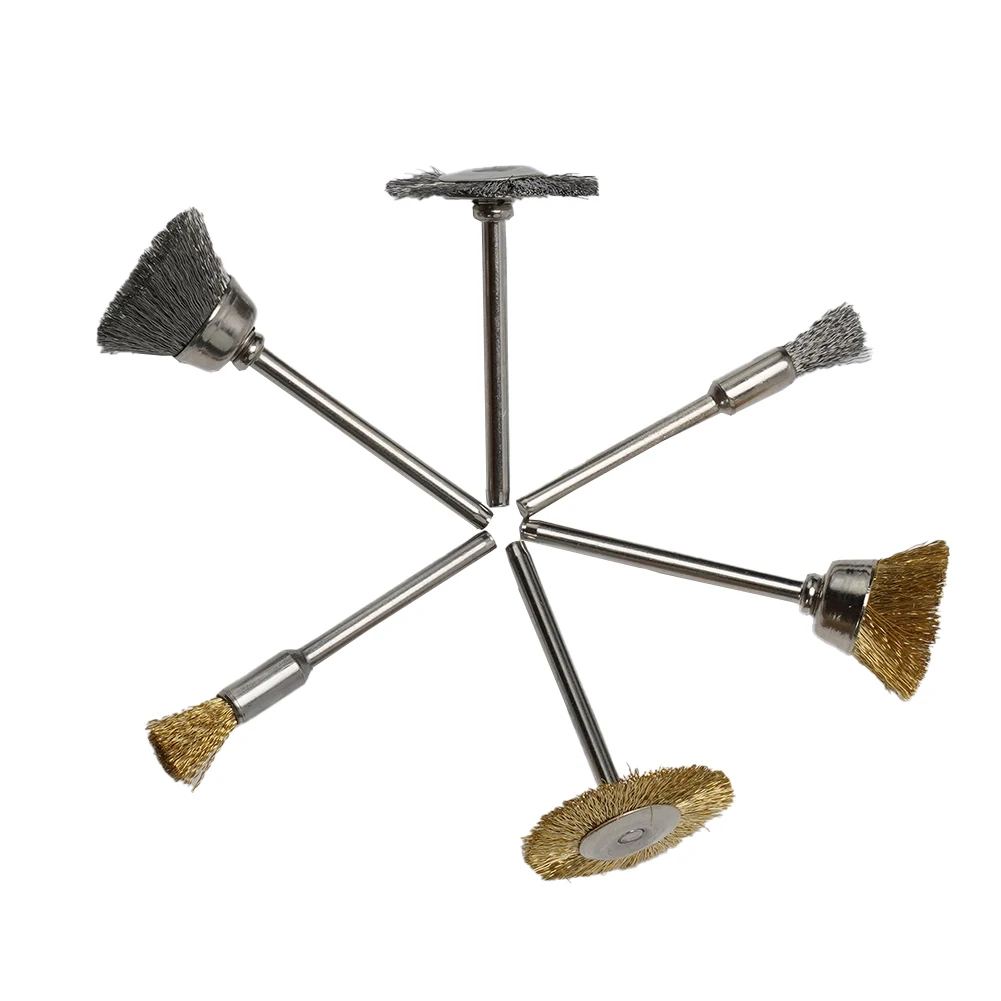 24Pcs Wire Wheel Brass Brush Steel Wire Wheel Brushes Rotary Tool For Metal Rust Remova Removal Polishing Brush Hand Tool
24Pcs Wire Wheel Brass Brush Steel Wire Wheel Brushes Rotary Tool For Metal Rust Remova Removal Polishing Brush Hand Tool