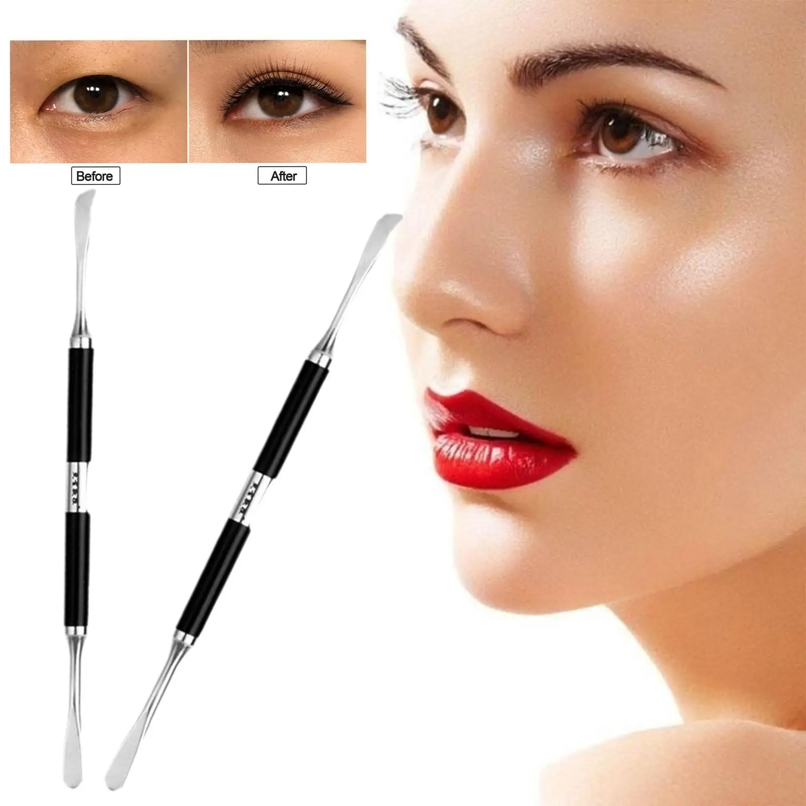 New Stainless Steel Double Eyelids Tool Double Eyelids Forming Fish Bone Light Pushing Knife Light Therapy Glue Mixing Rod
New Stainless Steel Double Eyelids Tool Double Eyelids Forming Fish Bone Light Pushing Knife Light Therapy Glue Mixing Rod