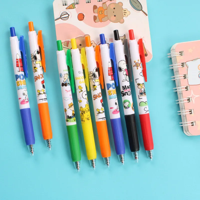 6 Pens Kawaii Anime Snoopyed Stationery Press The Pen Cartoon Cute Gel Pen Black Pen 0.5 Bullet Water Pen Office Exam Pen Gift
6 Pens Kawaii Anime Snoopyed Stationery Press The Pen Cartoon Cute Gel Pen Black Pen 0.5 Bullet Water Pen Office Exam Pen Gift