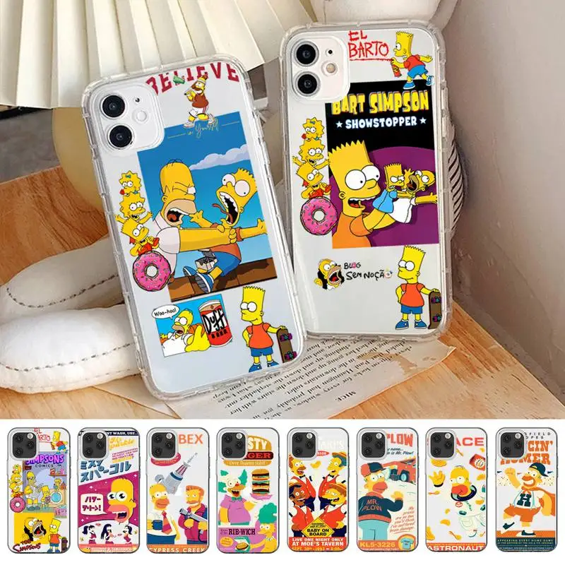 The S-Simpsons Phone Case for iPhone 11 12 13 14 mini pro XS MAX 8 7 6 6S Plus X 5S SE 2020 XR clear case
The S-Simpsons Phone Case for iPhone 11 12 13 14 mini pro XS MAX 8 7 6 6S Plus X 5S SE 2020 XR clear case