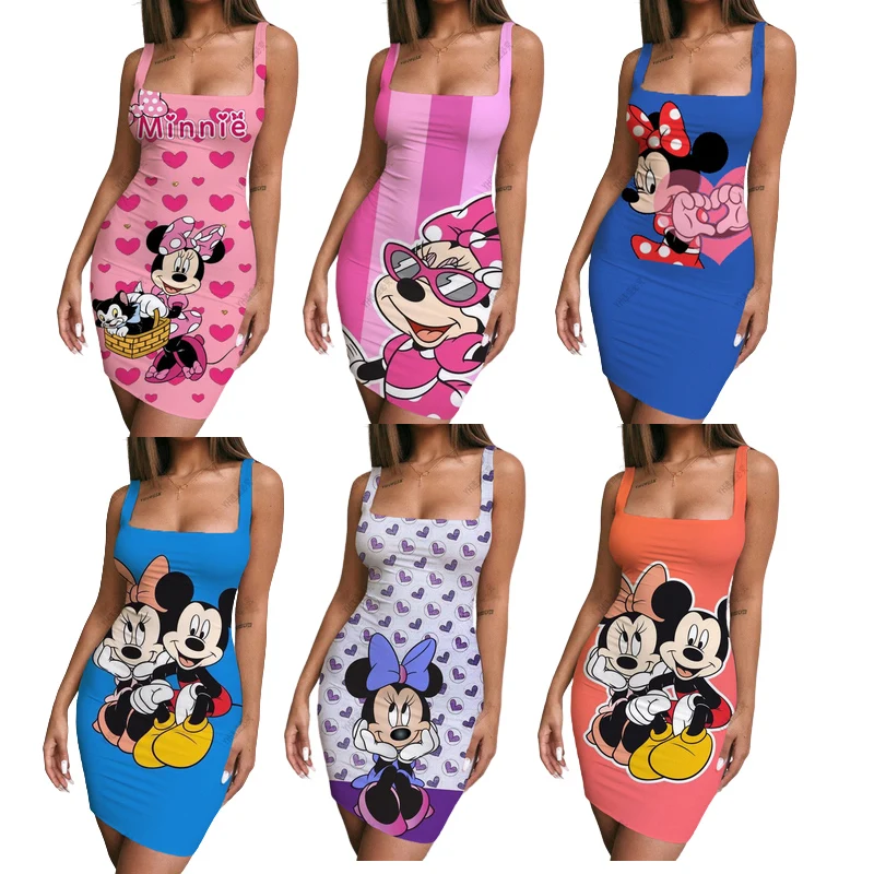 Kawaii Disneyed Mickey Mouse Minnie Mouse Cartoon Dress Camisole Cute Anime Dolls High Quality Fashion Comfortable Girls Gift
Kawaii Disneyed Mickey Mouse Minnie Mouse Cartoon Dress Camisole Cute Anime Dolls High Quality Fashion Comfortable Girls Gift
