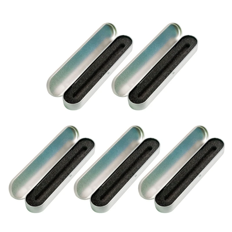 5PCS Elegant Metal Pen Box with Sponge Lining Pencil Holder Pen Case- Perfect for Business and School Supplies
5PCS Elegant Metal Pen Box with Sponge Lining Pencil Holder Pen Case- Perfect for Business and School Supplies