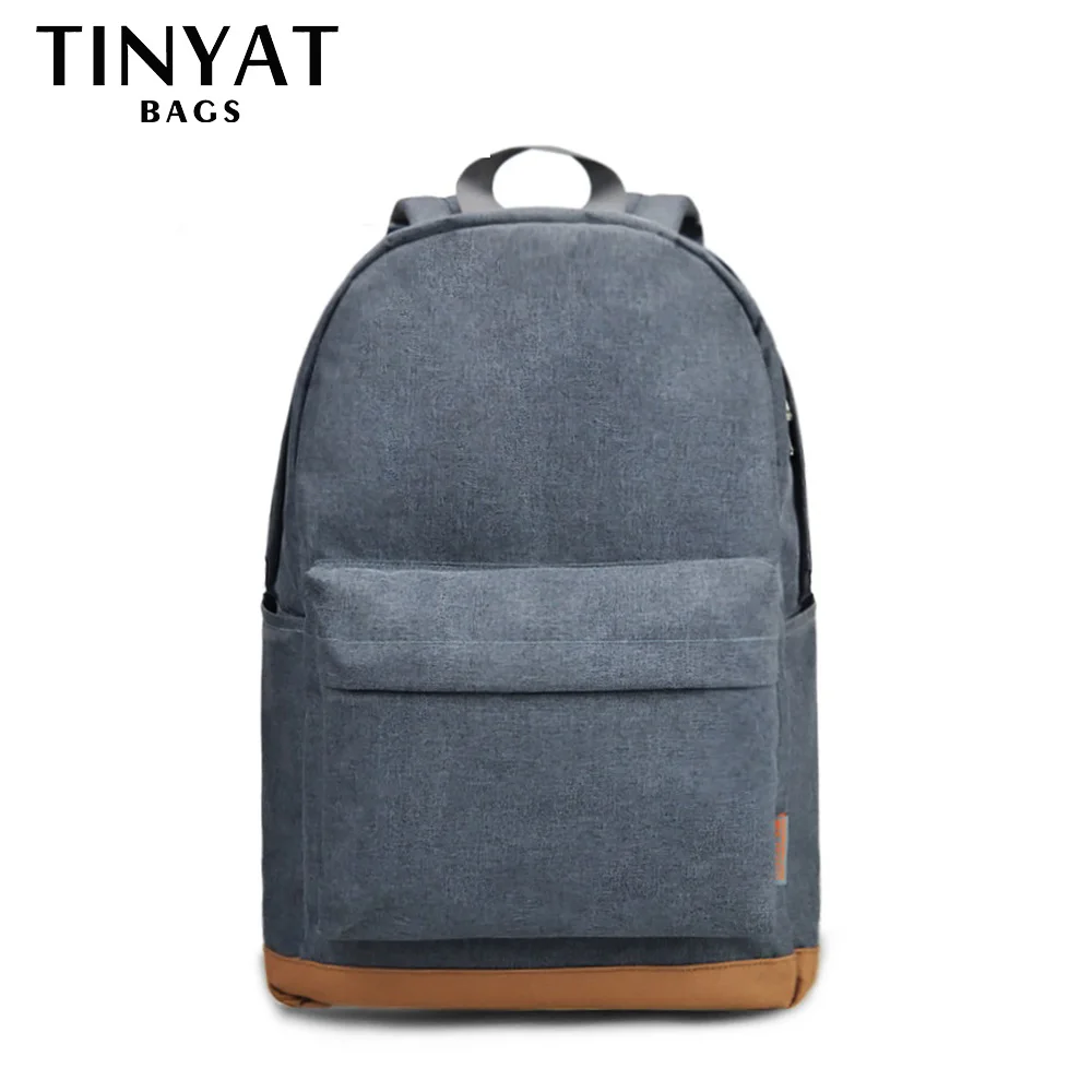 Рюкзак TINYAT мужской для ноутбука 15 дюймов, школьный ранец для компьютера, серый, для отдыха и путешествий
Рюкзак TINYAT мужской для ноутбука 15 дюймов, школьный ранец для компьютера, серый, для отдыха и путешествий