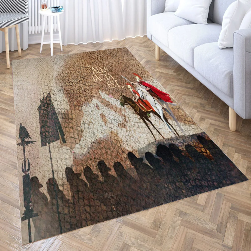 Alea Iacta Est Caesar Rug Floor Mats Carpet for Living Room Doormat Plush Non-slip Chair Mat Bathroom Carpet
Alea Iacta Est Caesar Rug Floor Mats Carpet for Living Room Doormat Plush Non-slip Chair Mat Bathroom Carpet