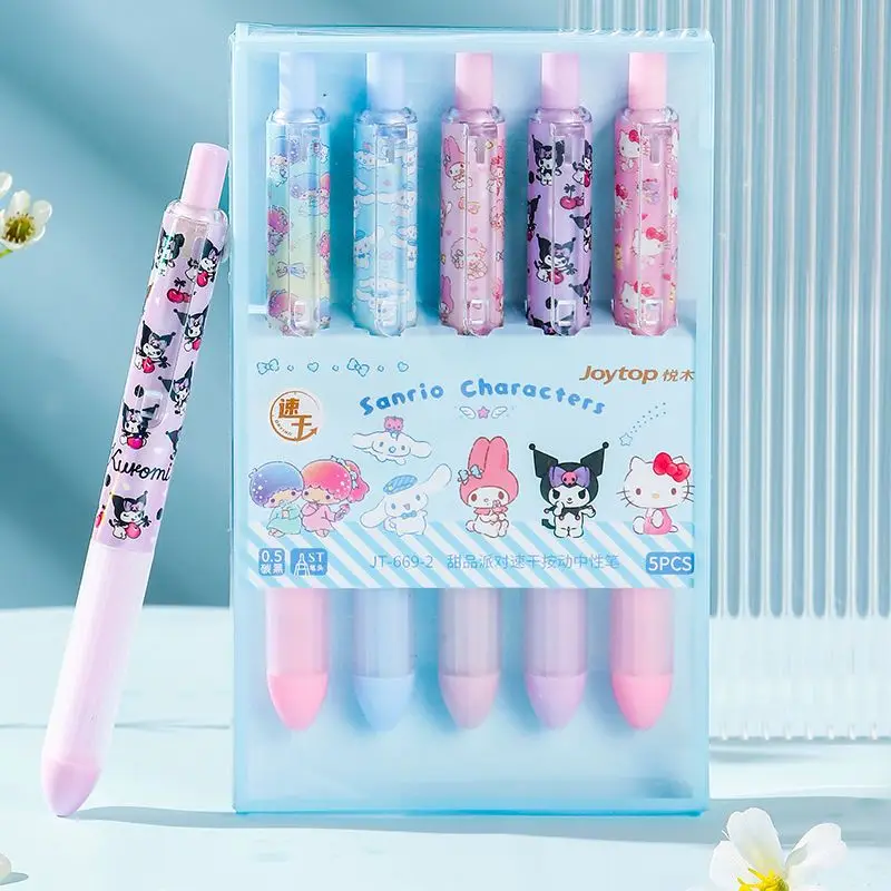 Kawaii Sanrio Pen Cute Hellokitty Kuromi Mymelody Cinnamoroll Cartoon Press A Neutral Pen Stationery Toy for Girls Birthday Gift
Kawaii Sanrio Pen Cute Hellokitty Kuromi Mymelody Cinnamoroll Cartoon Press A Neutral Pen Stationery Toy for Girls Birthday Gift