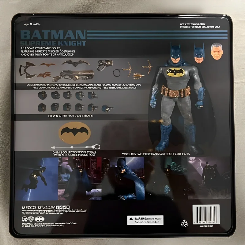 In Stock Mezco One: 12 Batman Super Knight 1/12 Blue Edition Px Limited Action Figure Model Collection Hobbies Toy Gift
In Stock Mezco One: 12 Batman Super Knight 1/12 Blue Edition Px Limited Action Figure Model Collection Hobbies Toy Gift