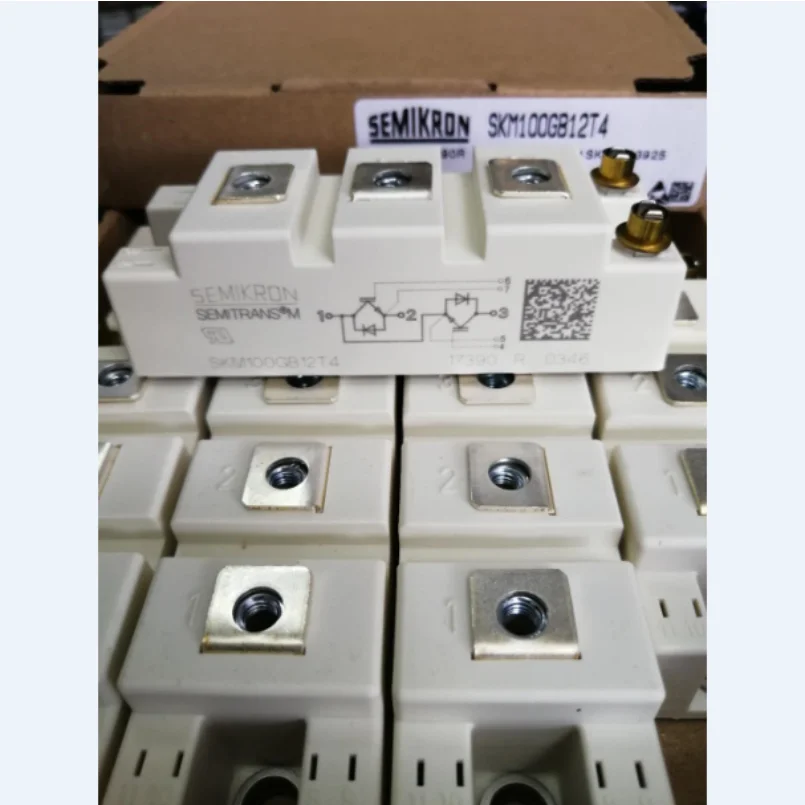 ATD Electronic Components Supplier IGBT Modules Half-Bridge 160A 1200V SKM100GB12T4
ATD Electronic Components Supplier IGBT Modules Half-Bridge 160A 1200V SKM100GB12T4