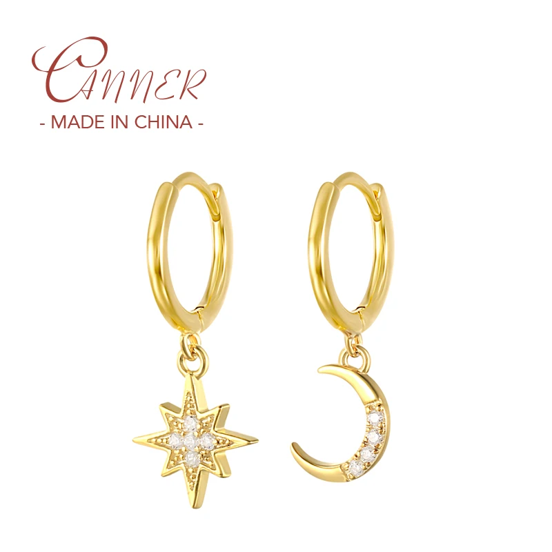 CANNER Pendientes Plata 925 Luxury Cross Rivet Lightning Charm Earring 925 Sterling Silver Hoop Earring For Women Gothic Jewelry
CANNER Pendientes Plata 925 Luxury Cross Rivet Lightning Charm Earring 925 Sterling Silver Hoop Earring For Women Gothic Jewelry