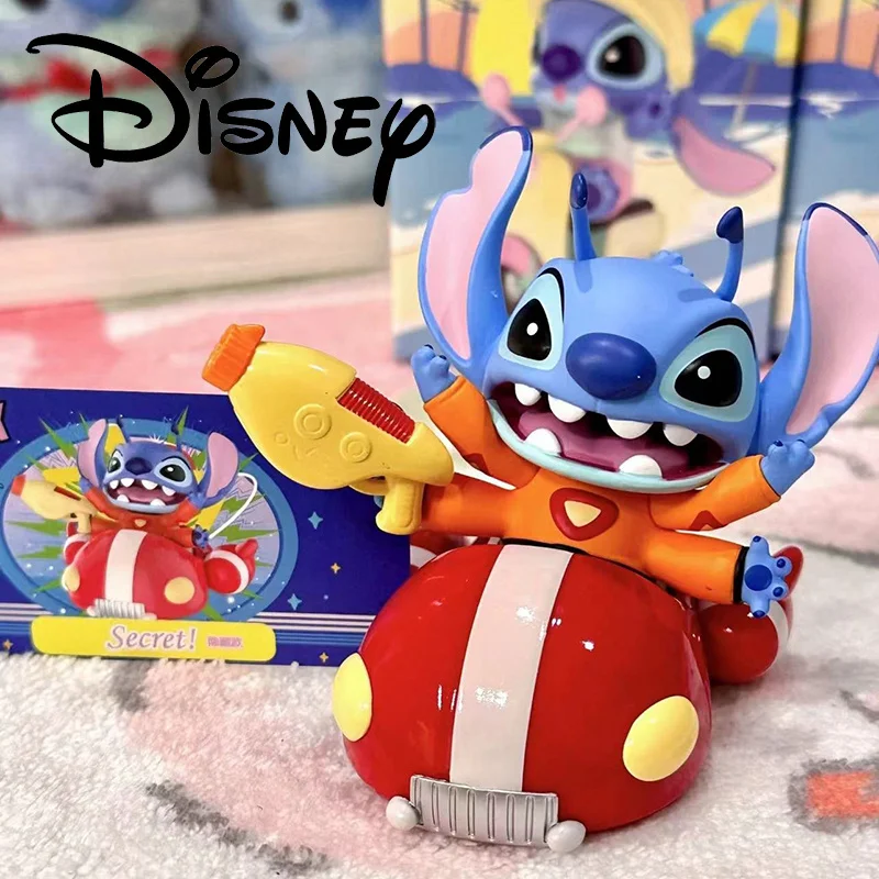 Kawaii Disney Stitch Play Series глухая коробка счастливая таинственная Аниме фигурки