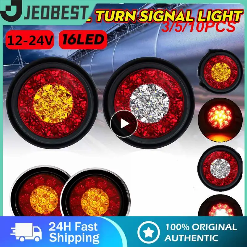 3/5/10PCS 16led Car Round Led Taillights Waterproof Universal 16 Led Car Round Taillights Multifunctional Car Accessories
3/5/10PCS 16led Car Round Led Taillights Waterproof Universal 16 Led Car Round Taillights Multifunctional Car Accessories