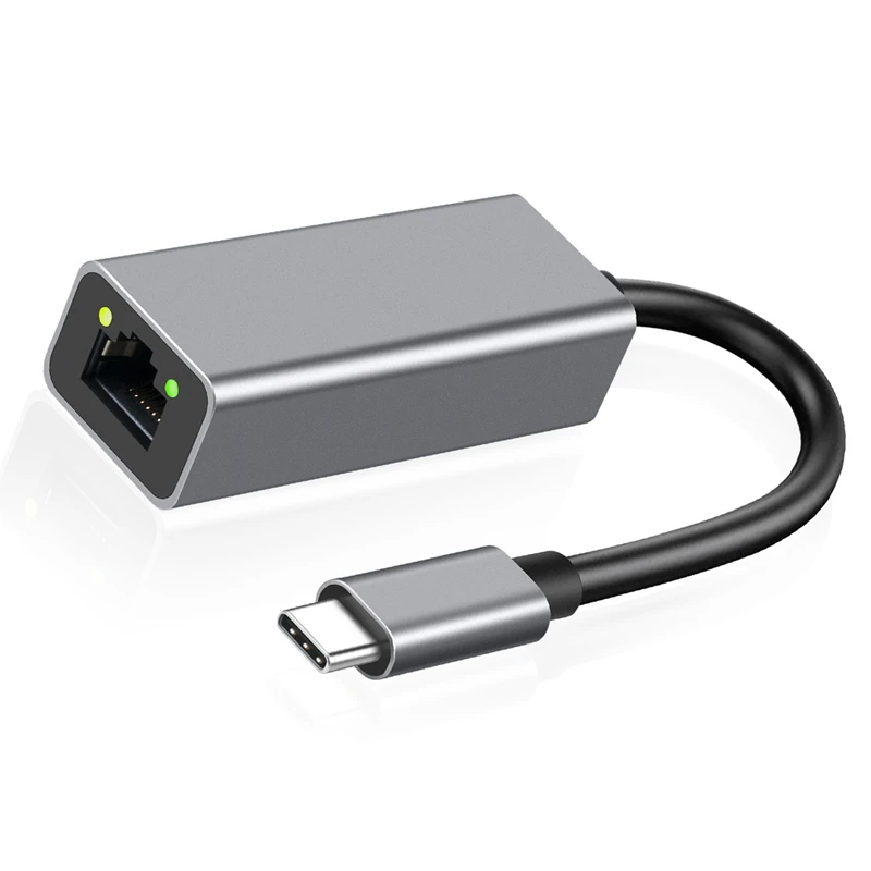 Type-C To RJ45 Port 1000Mbps USB C Ethernet Adapter USB-C To RJ45 Lan Adapter Type C Network Card USB C Ethernet
Type-C To RJ45 Port 1000Mbps USB C Ethernet Adapter USB-C To RJ45 Lan Adapter Type C Network Card USB C Ethernet