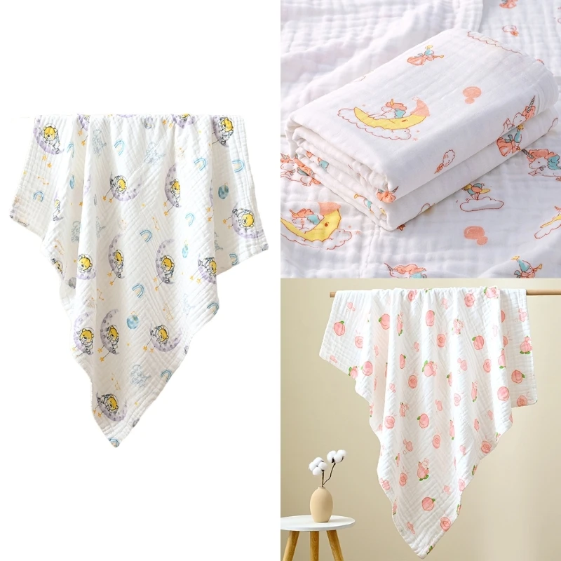 Baby Muslin-Towel Cotton Wrap Blanket Swaddling Blanket Infants Quilt High Absorbent Bath Towel Pushchair Stroller Cover A2UB
Baby Muslin-Towel Cotton Wrap Blanket Swaddling Blanket Infants Quilt High Absorbent Bath Towel Pushchair Stroller Cover A2UB