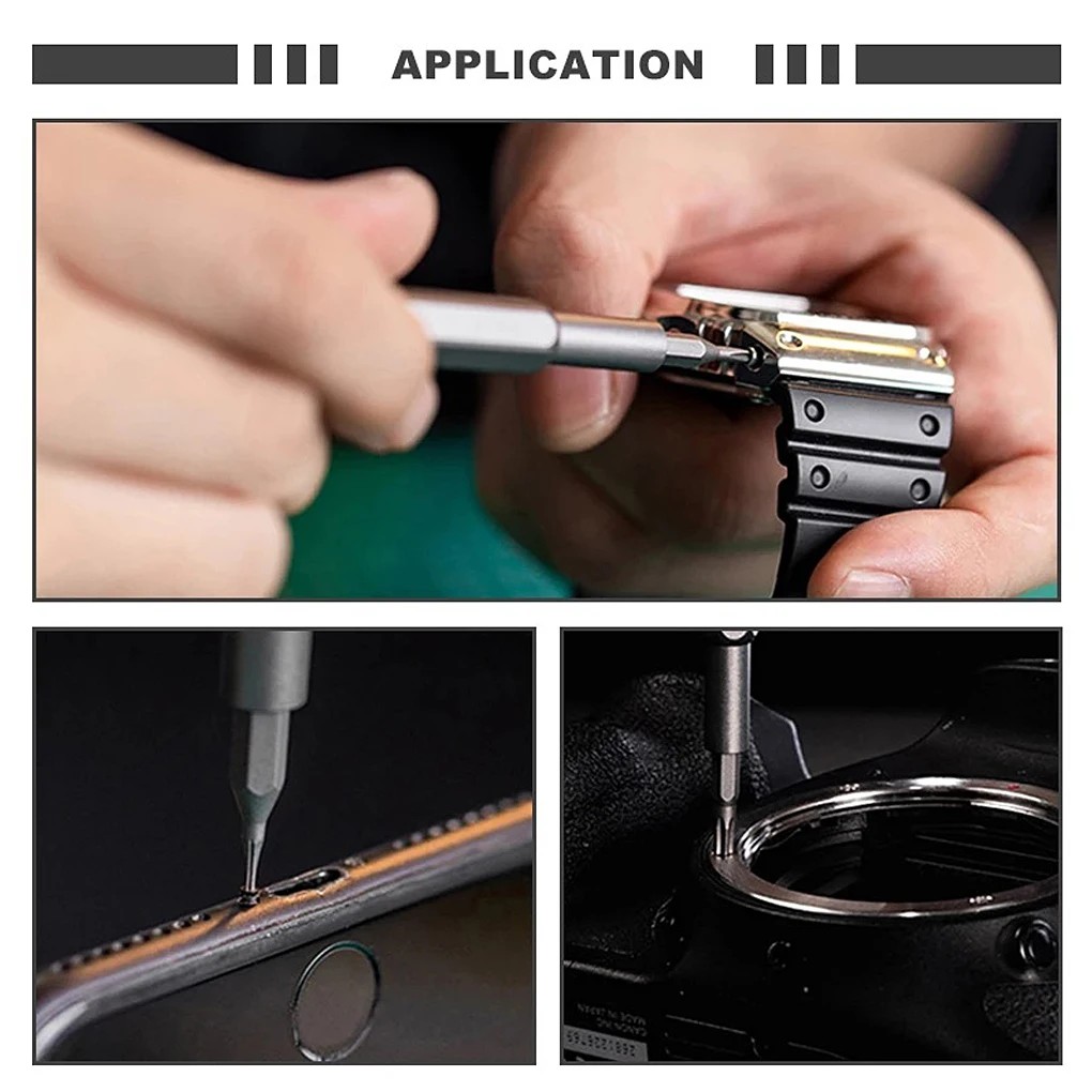 Screwdriver Bit Set with Handle Computer Metric H6.35x28MM Screw Driver Kit Mobile Phone Electronics Portable 120-in-1
Screwdriver Bit Set with Handle Computer Metric H6.35x28MM Screw Driver Kit Mobile Phone Electronics Portable 120-in-1