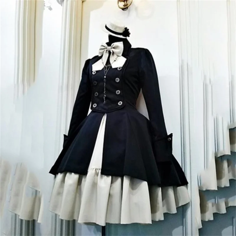 Halloween Costume Retro Medieval European Ball Queen Dress Cosplay Dress With Bow Tie Long Sleeves and Flounces Hemline Dress
Halloween Costume Retro Medieval European Ball Queen Dress Cosplay Dress With Bow Tie Long Sleeves and Flounces Hemline Dress