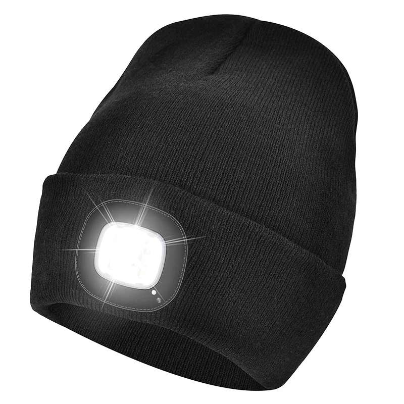 LED Beanie Torch Hat with Light Men/Women Hat Winter Warm Headlamp Cap with 3 Brightness Levels 4 Bright LED for Camping Fishing
LED Beanie Torch Hat with Light Men/Women Hat Winter Warm Headlamp Cap with 3 Brightness Levels 4 Bright LED for Camping Fishing