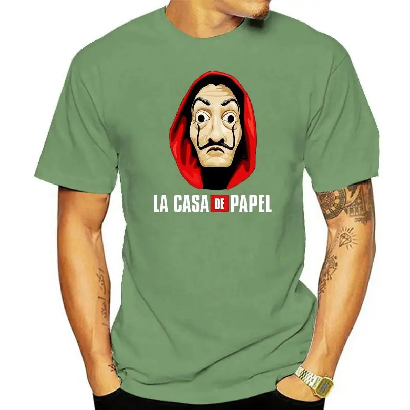 

La Casa De Papel Money Heist Netflix Series Design Men Women T-Shirt Unisex V64 Popular Tagless Tee Shirt